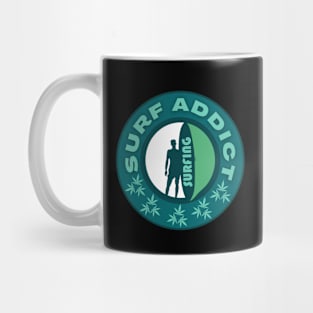 Surfing Addict Mug